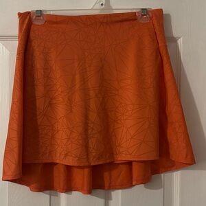 NWOT Nike High-Low Skort in Vibrant Salmon